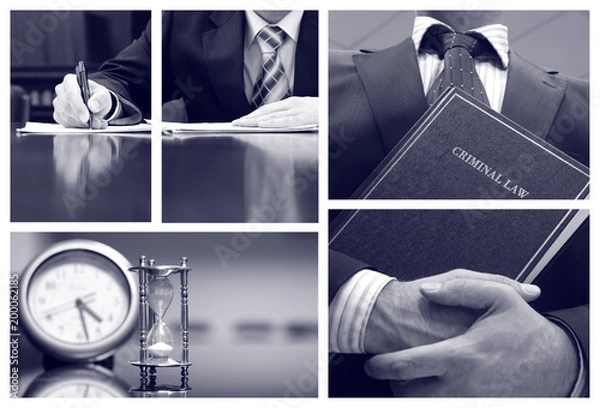 Fototapeta Business collage