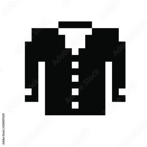 Fototapeta Shirt pixels