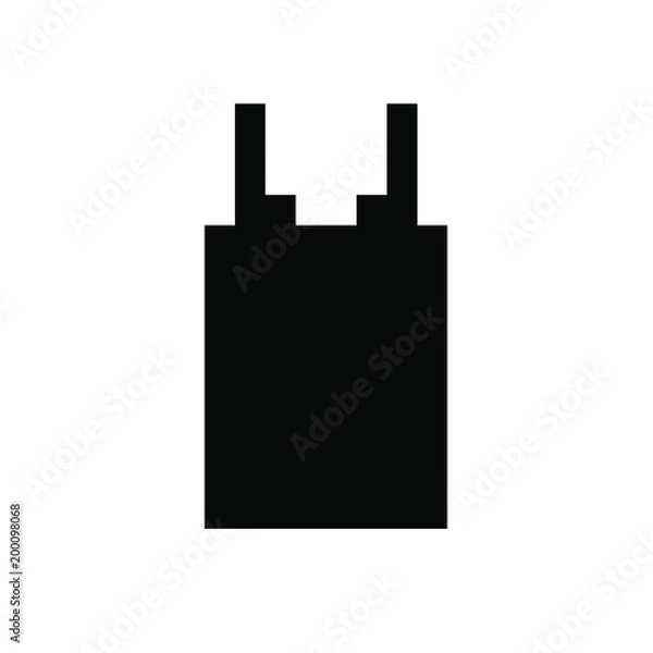 Fototapeta T-shirt pixels