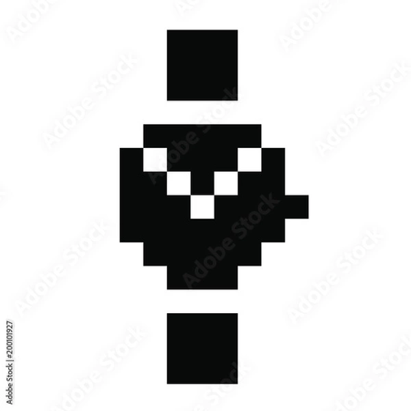 Fototapeta Watch pixels