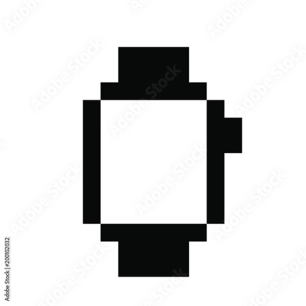 Fototapeta Connected watch pixels