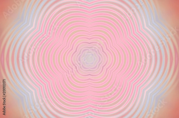 Fototapeta Background for graphic design, pattern shape. Distort, red, bubble & dreamy.