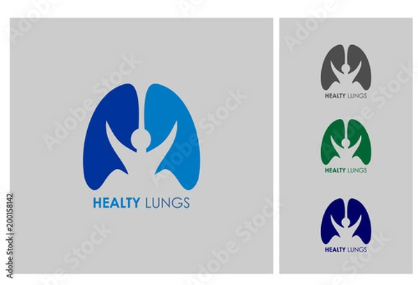 Obraz healty lungs