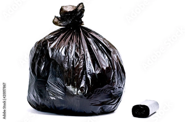 Fototapeta Bags for garbage