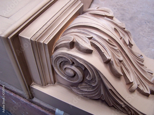 Obraz decorative mantle