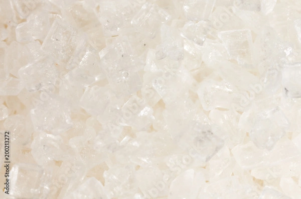 Fototapeta White granulated sugar as a background