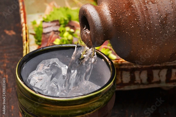 Obraz 焼酎と初鰹