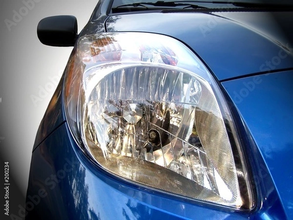 Obraz car headlight