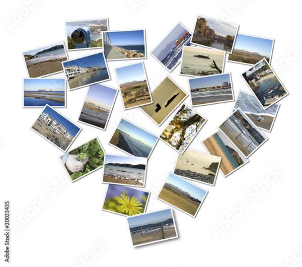 Obraz fotograficzne serce