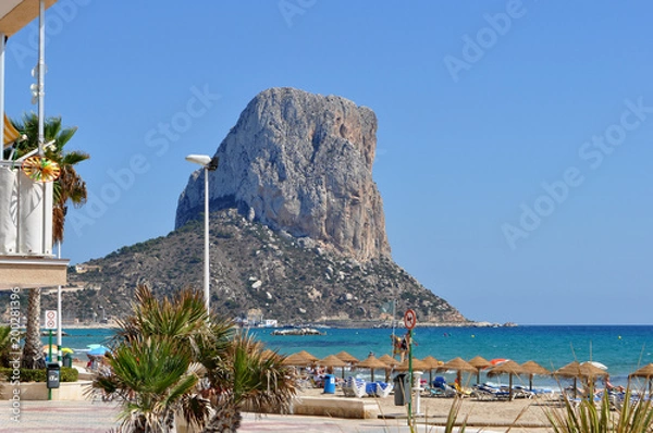 Obraz Peñon de Ifach, Calpe, Alicante, España