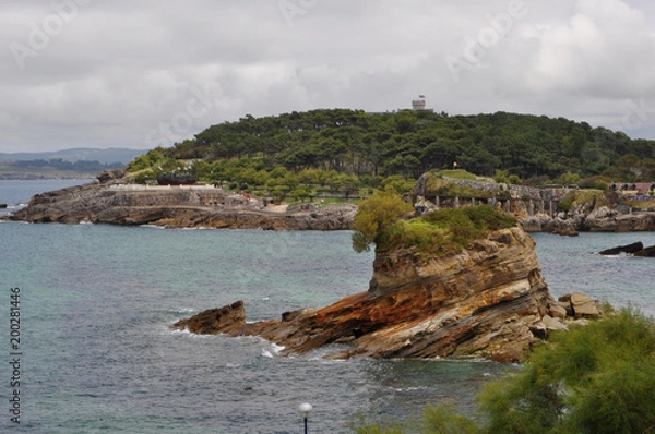 Obraz Vistas de Santander, Cantabria, España
