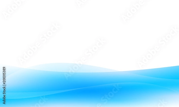 Obraz Abstract blue wave wallpaper