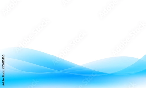 Obraz Abstract blue wave wallpaper