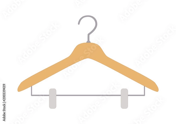 Fototapeta ハンガーズボンハサミ付き