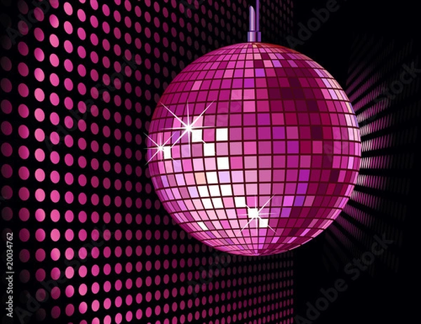 Obraz disco ball