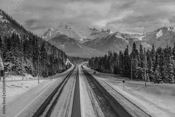 Obraz Winter Highway