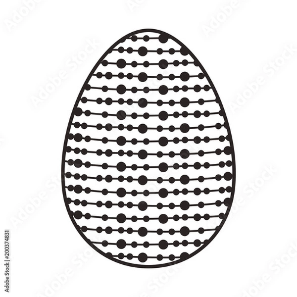 Fototapeta happy easter egg paint