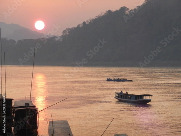 Obraz Am Mekong