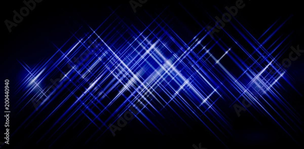 Obraz Blue background vector illustration