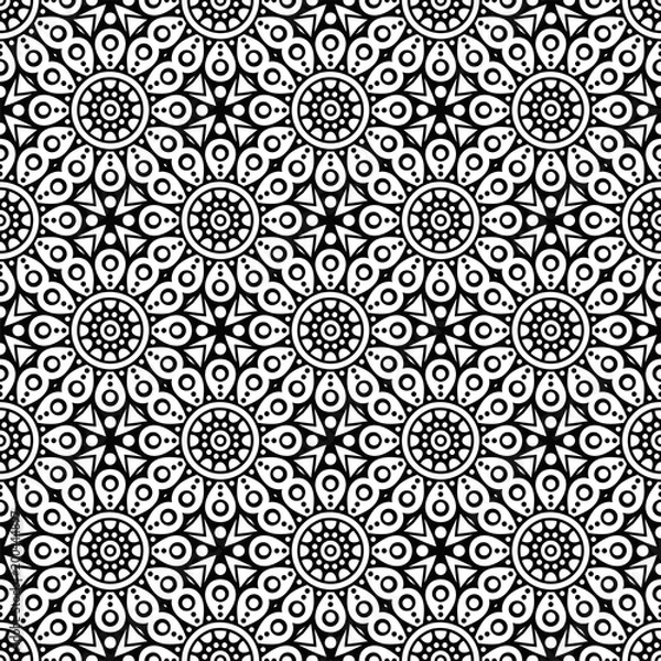 Fototapeta Vector seamless pattern