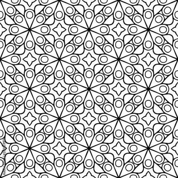Fototapeta Vector seamless pattern