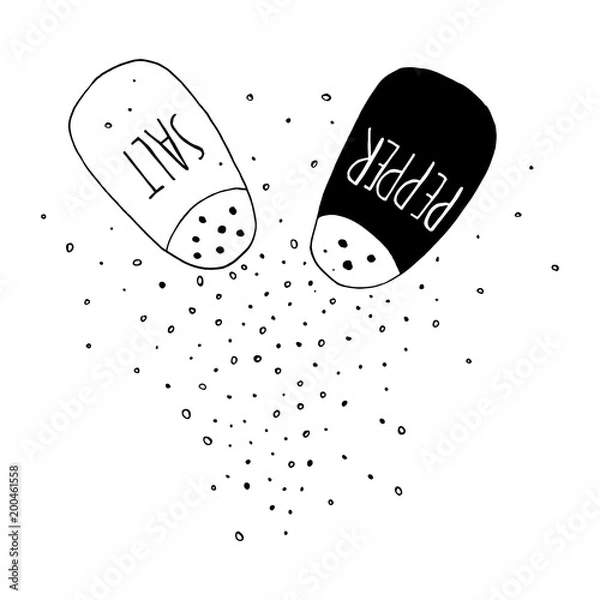 Obraz Salt and Pepper
