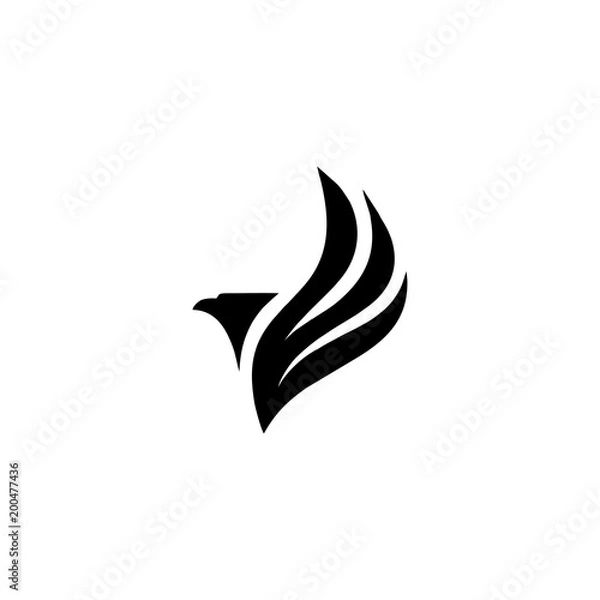 Obraz wektor logo orła