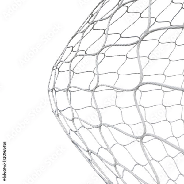 Obraz Soccer gate net goal action.