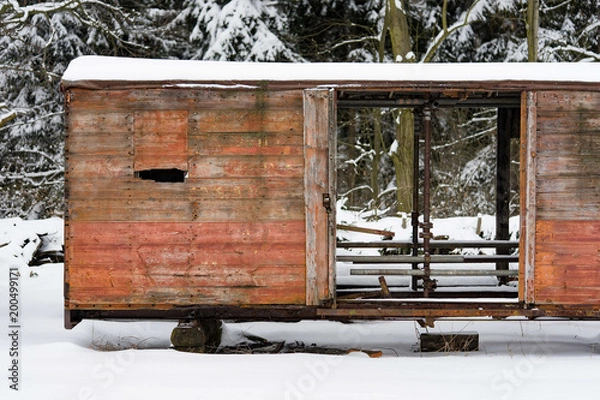 Fototapeta abgestellt