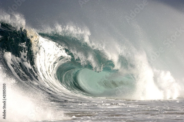 Obraz hollow breaking wave