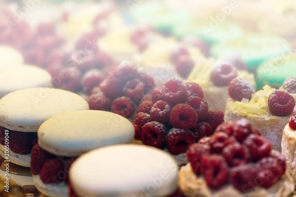 Obraz A macaron. Close-up.