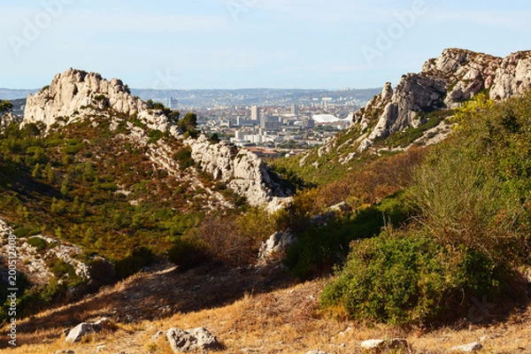 Obraz Blick auf Marseille