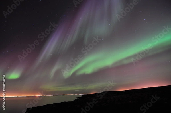 Fototapeta Aurora Boreale