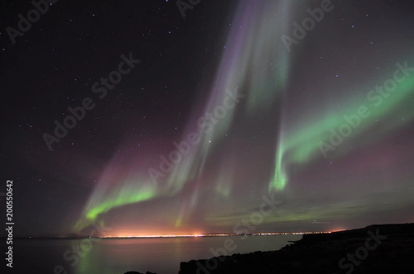 Fototapeta Aurora Boreale