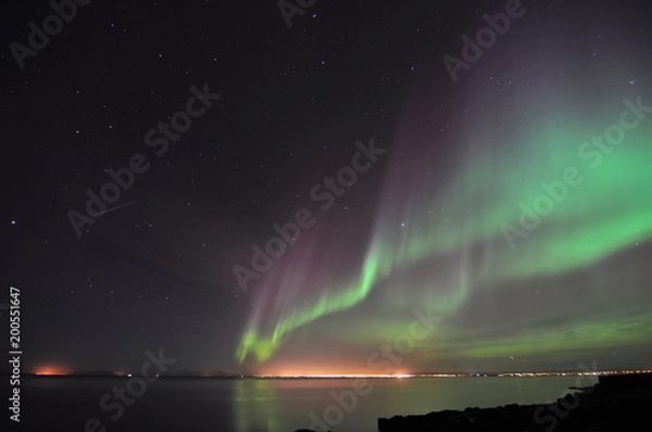 Fototapeta Aurora Boreale