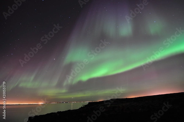 Fototapeta Aurora Boreale