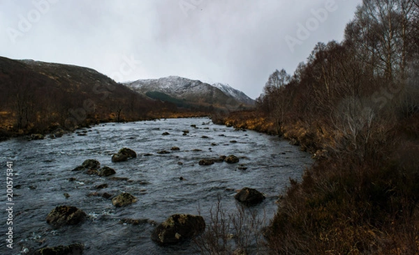 Obraz Fluss in den schottischen Highlands