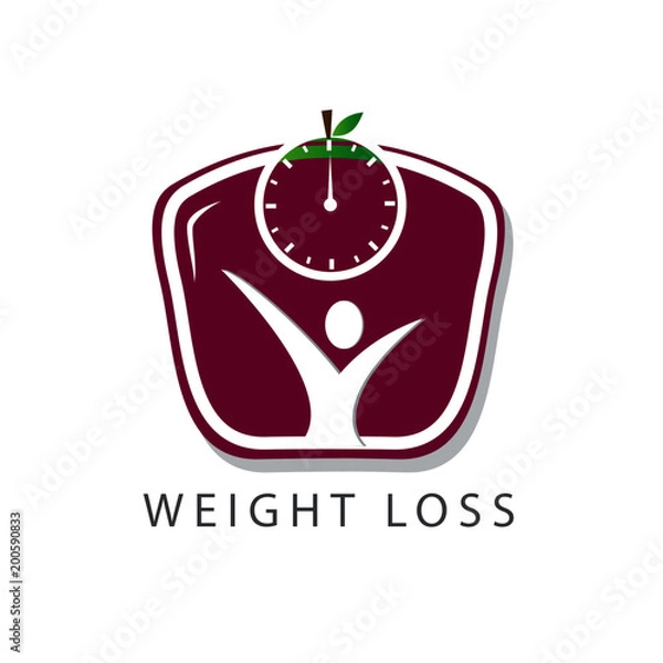 Obraz weight loss logo