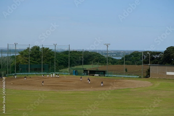 Fototapeta 野球グラウンド