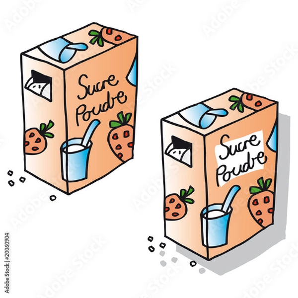 Obraz Sucre en poudre