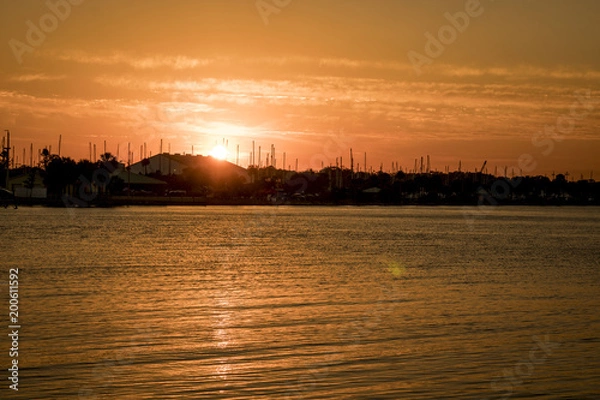 Obraz Sunset over ocean