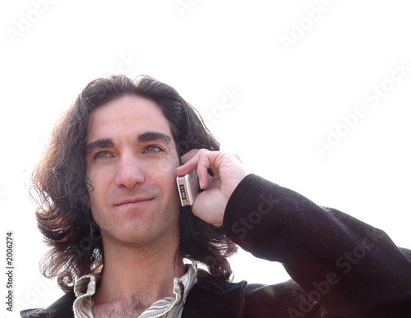 Fototapeta businessman on the phone