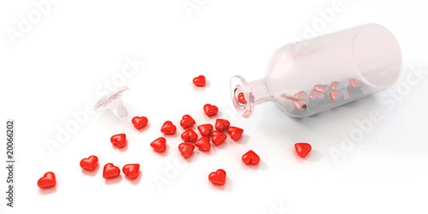 Obraz Medizin aus Herzen