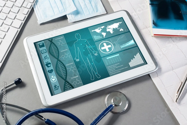 Obraz Digital technologies in medicine