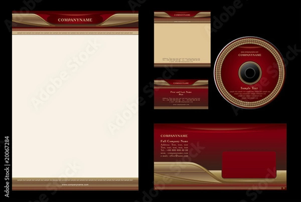 Obraz Template vector background for casino, restaurant, hotel