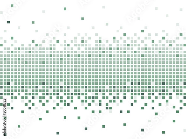 Fototapeta green colored pixels