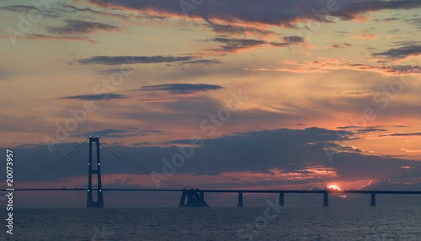 Fototapeta Storebelt Brücke
