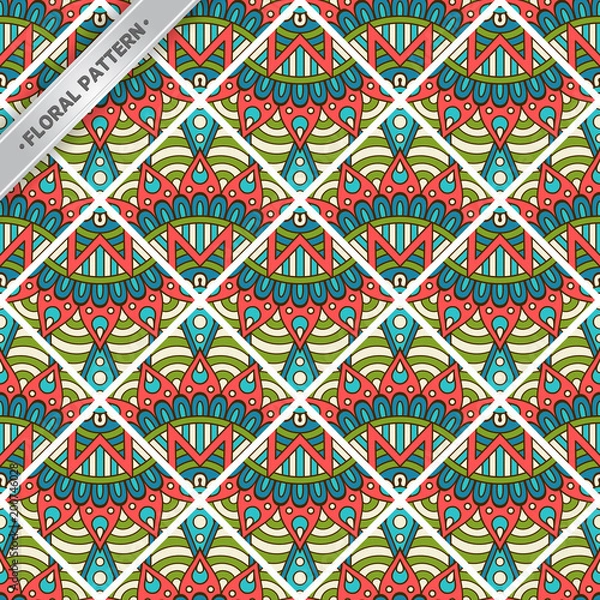 Obraz Seamless pattern tile