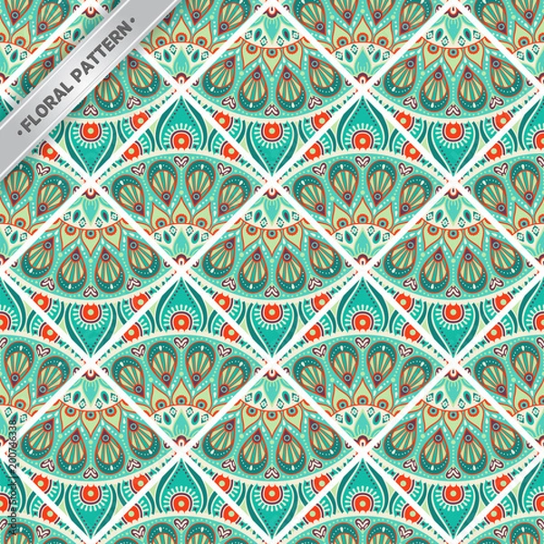 Fototapeta Seamless pattern tile