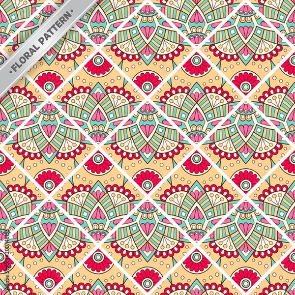 Obraz Seamless pattern tile